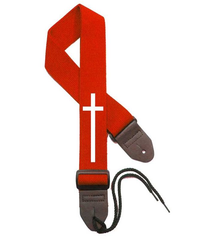 Red Strap / White Cross