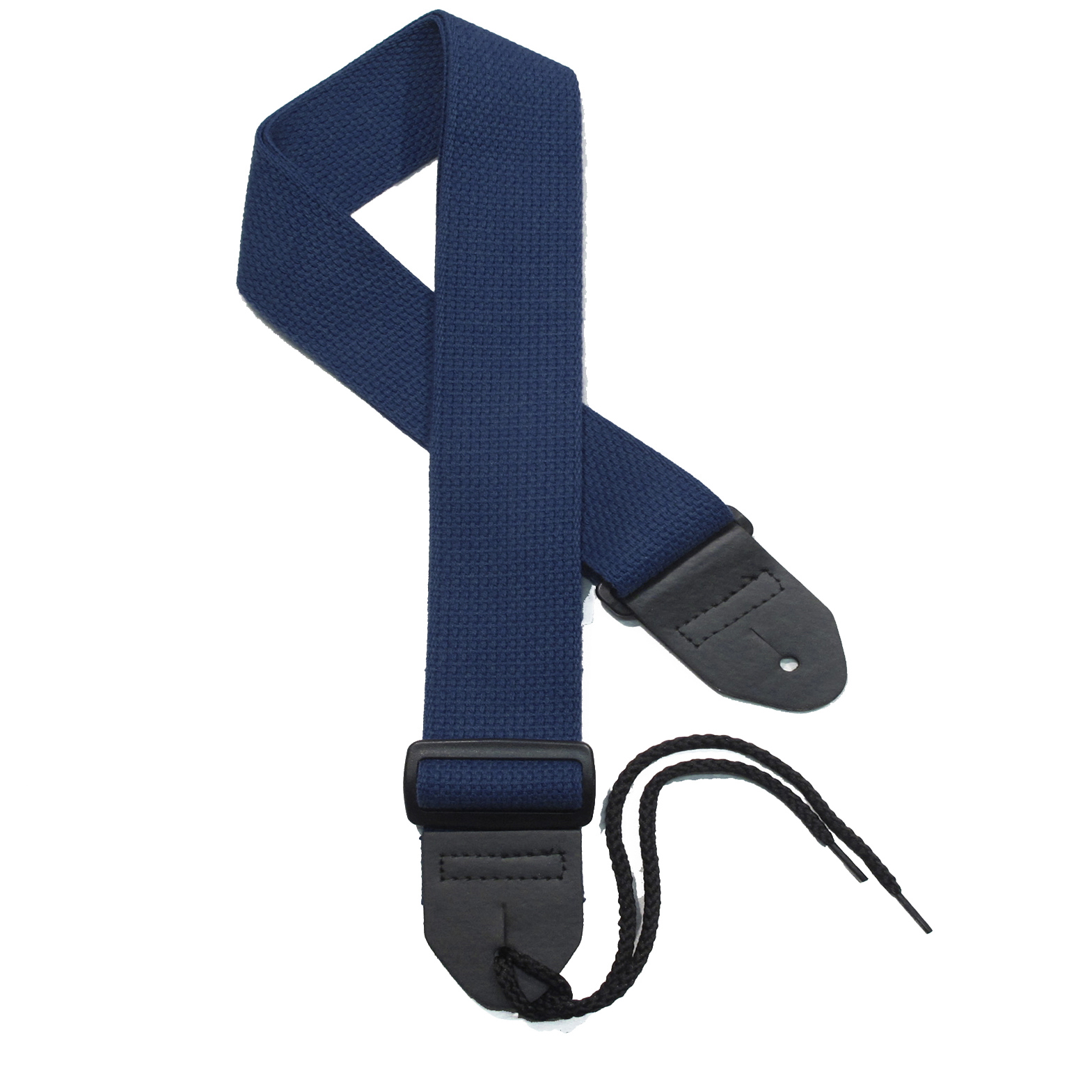 Navy Cotton Guitar Strap