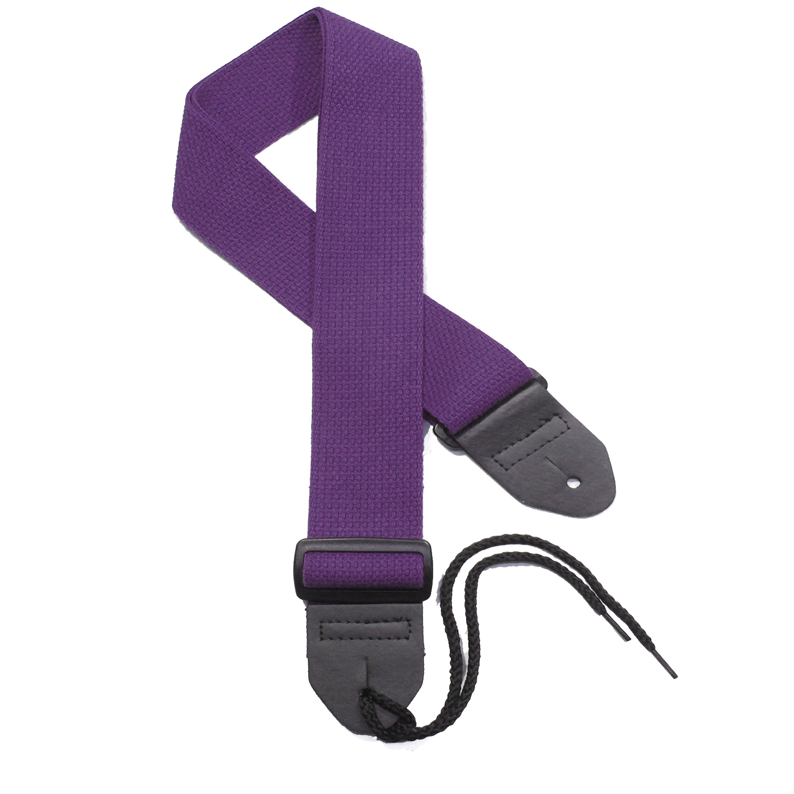 Purple Cotton Guitar Strap