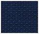 Navy Poly Bass Guitar strap